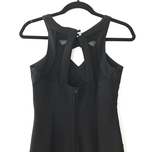 Black Bandage Bodycon Dress - Picture 4 of 6